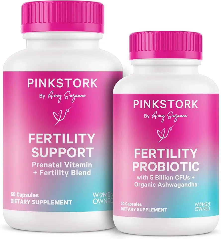 Fertility Supplement for Women with Inositol, Probiotics, Ashwagandha, Vitex, Folate, and Prenatal Vitamins D769