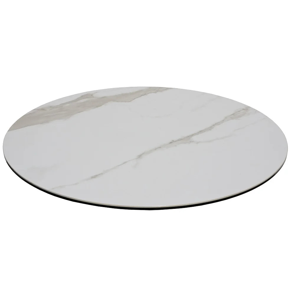 White Ceramic Top Dining Table Y678