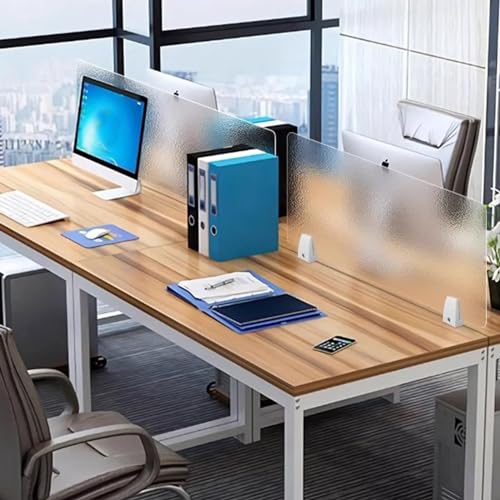 Acrylic Free Standing Privacy Screen, 80x30cm M928