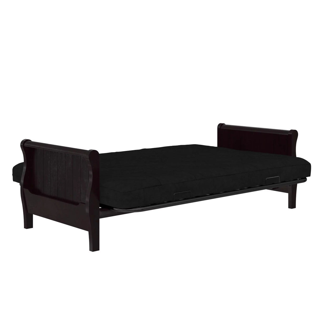 Black Full Size Quilted Microfiber Futon Mattress K800398