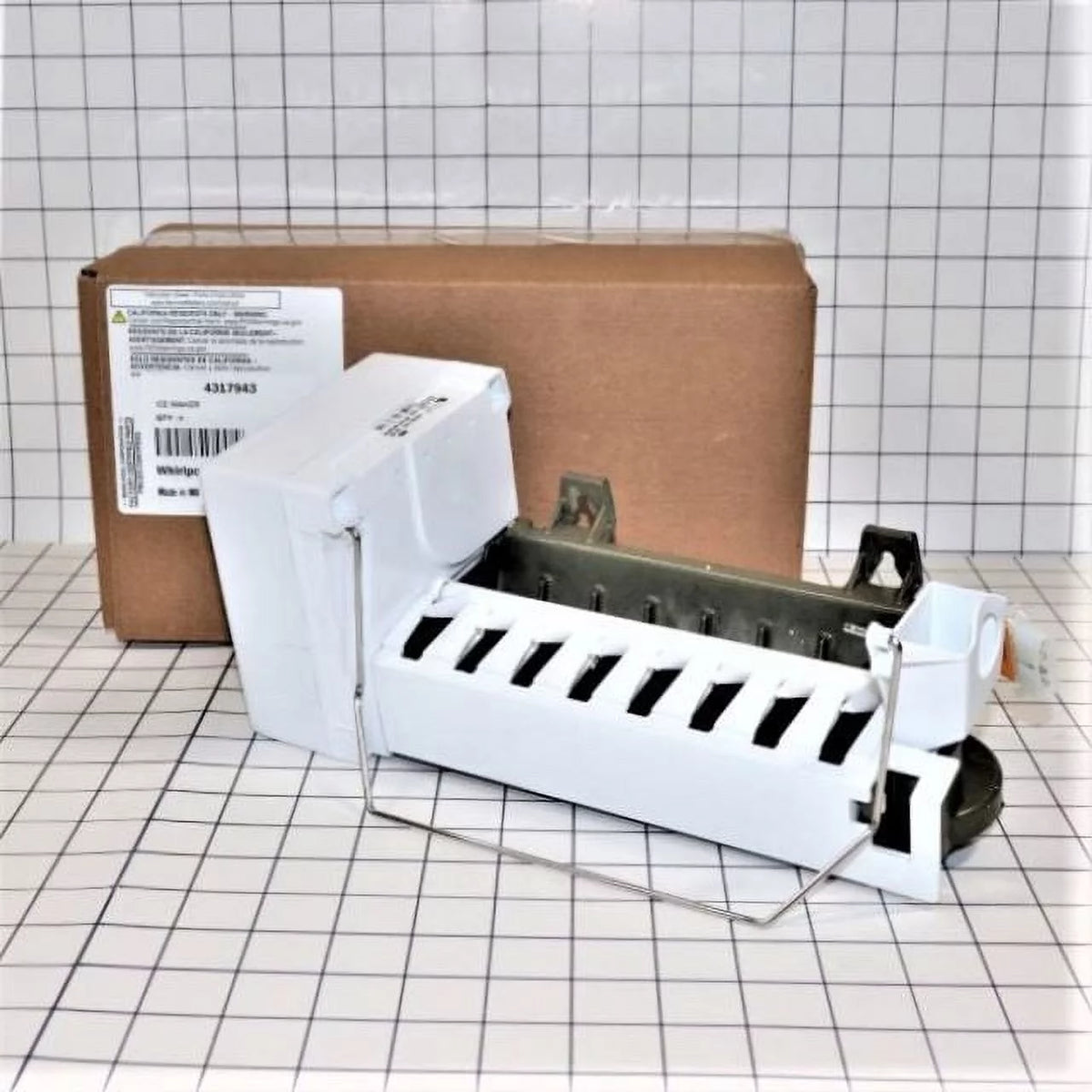 Ice Maker Assembly with Arm & Wire Harness J700