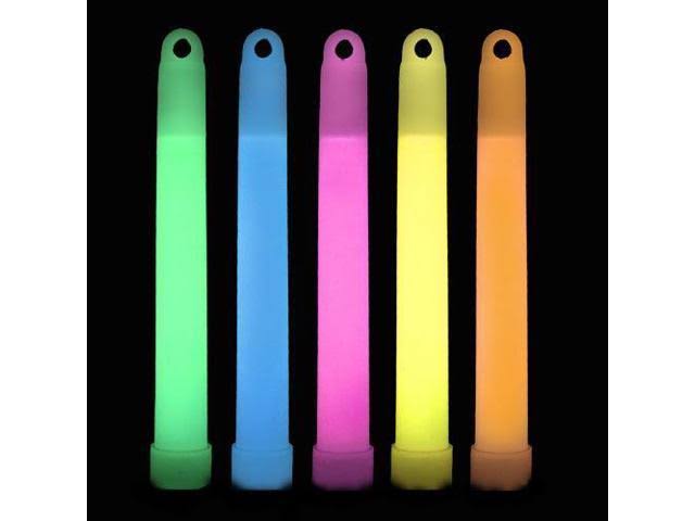 200 ct Assorted Colors Glow Sticks W290352