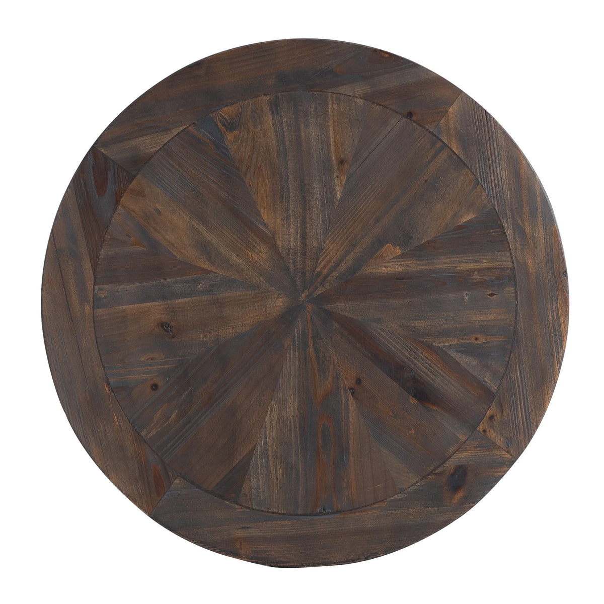Round Industrial End Table 24 x 24 X770430