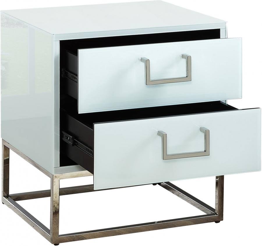 White Gold Nova Side Table K9349