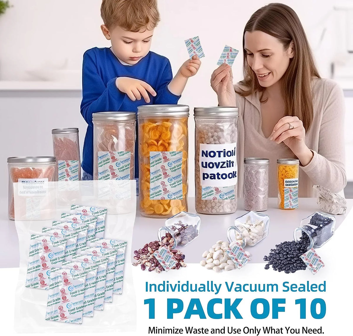 500CC 300 Packs Food Grade Oxygen Absorbers A798