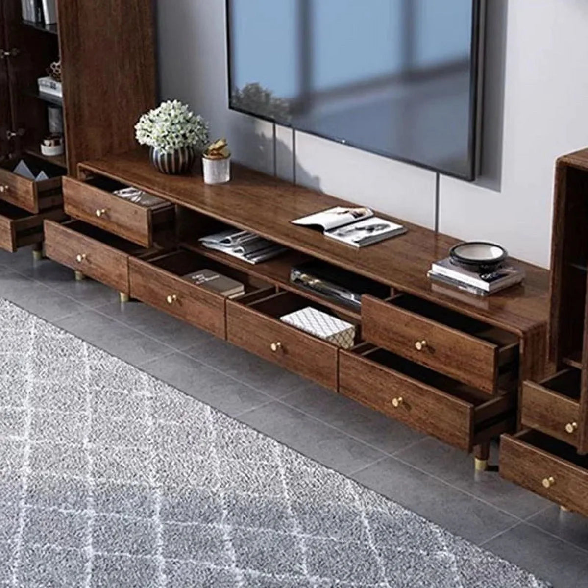 Wood Nordic TV Stands H263