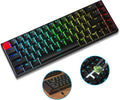 Portable 60% RGB Backlit Mechanical Gaming Keyboard C429