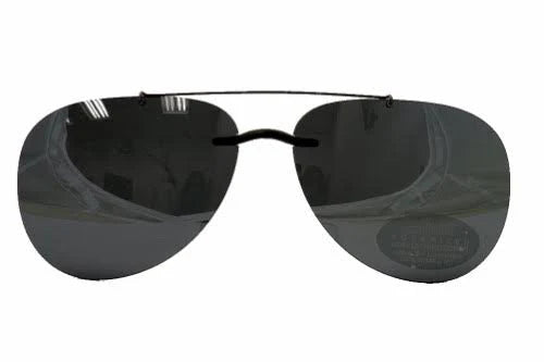 Grey Polarized Clip on Sunglasses H190167