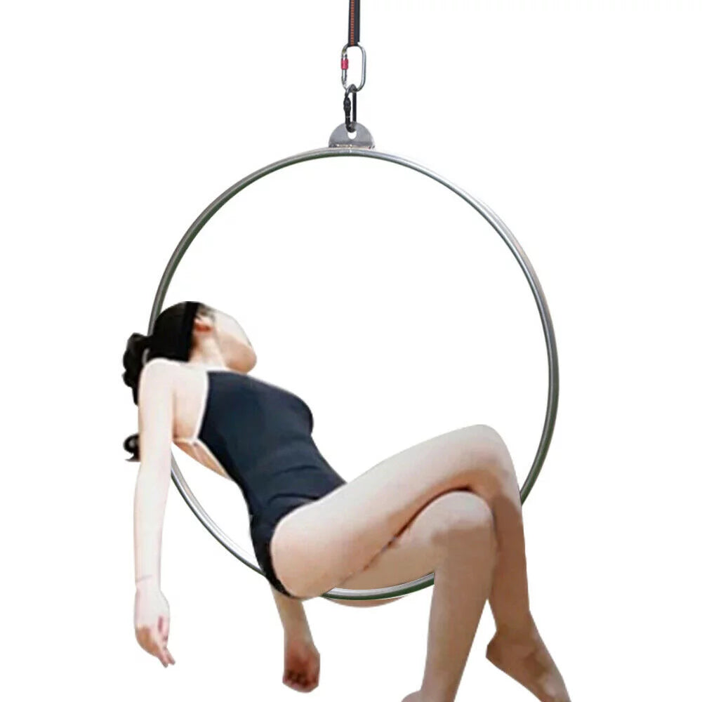33.5" Yoga Ring Aerial Lyra Hoop Gymnastic Equipment V60514
