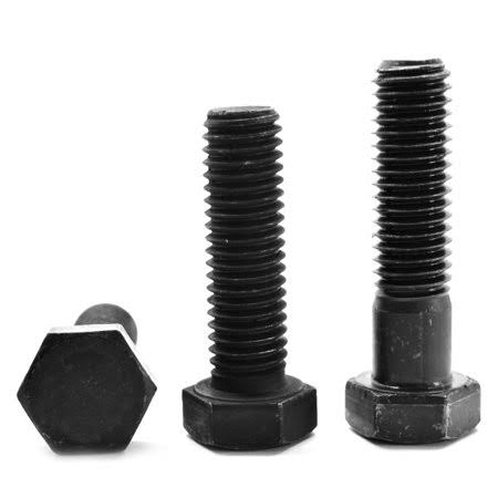 M12 x 1.75 x 120 mm Coarse Thread Class 8.8 Hex Cap Screw Black Oxide Pk 50 R651