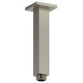 15 cm 6x22 Vertical Square Shower Arm Brushed Nickel J127