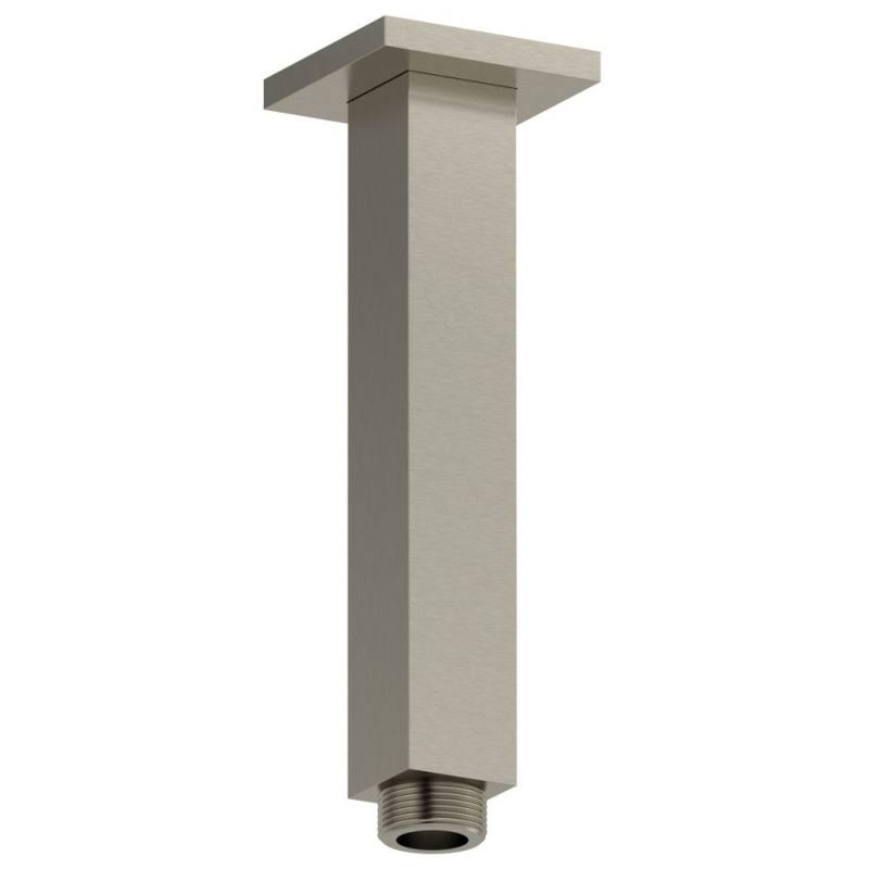 15 cm 6x22 Vertical Square Shower Arm Brushed Nickel J127
