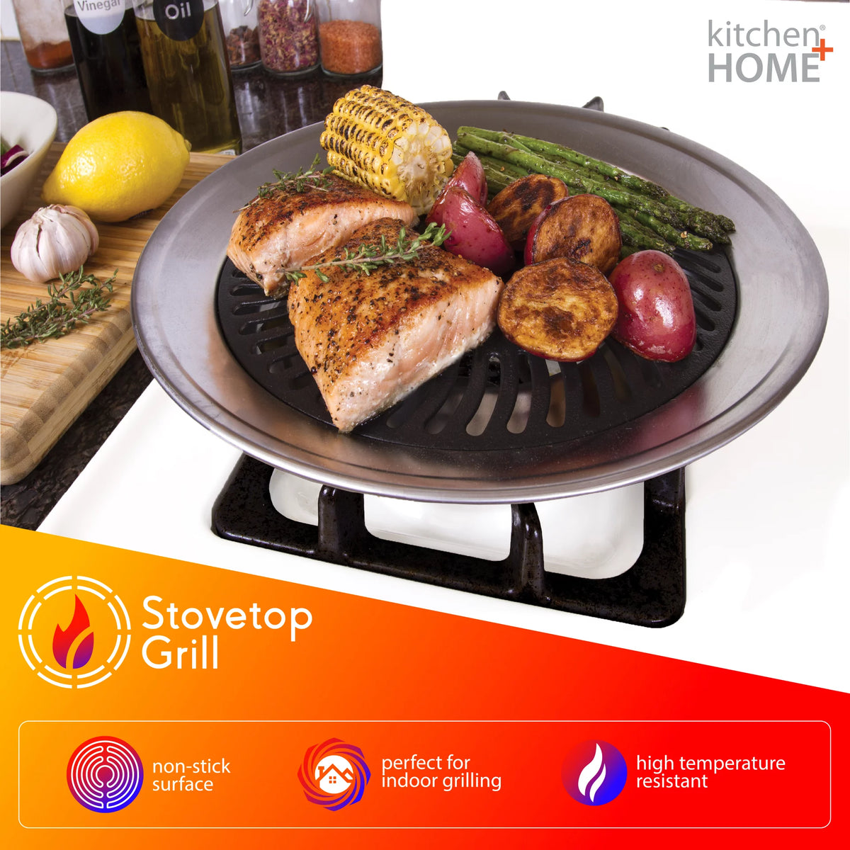 Smokeless Stove Top Grill Pan B21529
