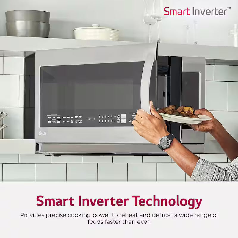 1000-Watt Stainless Steel Countertop Microwave E798