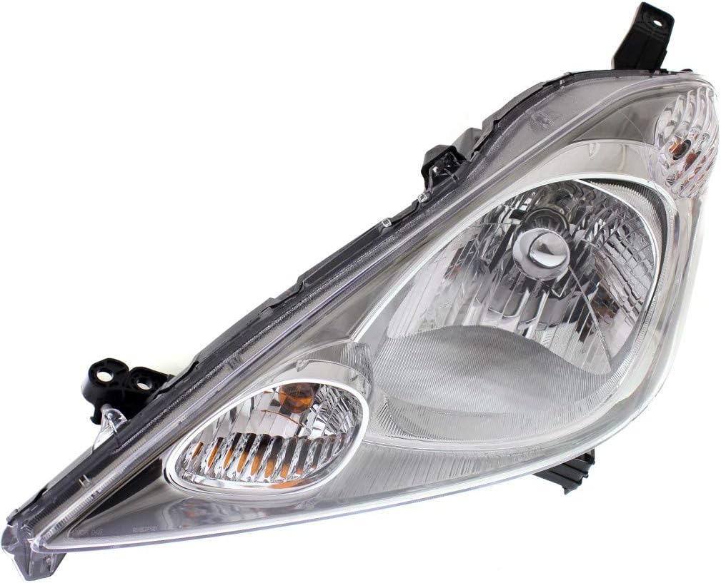 Driver Side Halogen Headlight Assembly for Honda Fit 2009 2011 Sport Model P159123