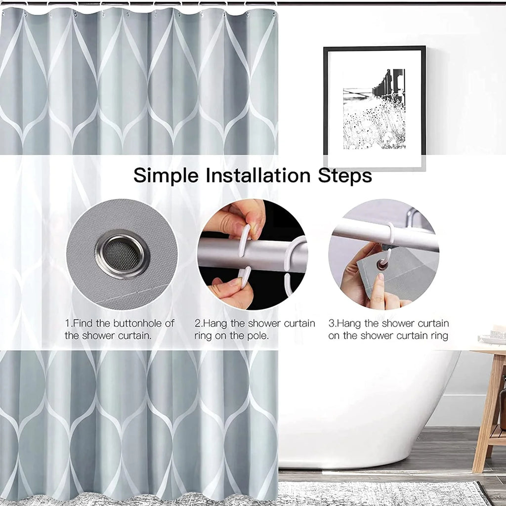 Shower Curtain 66x72 inch M578