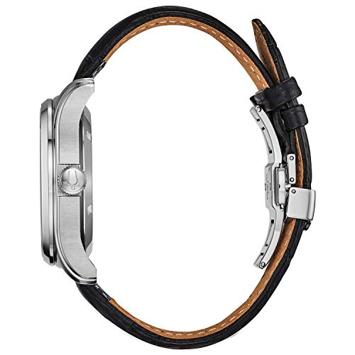 Classic 6 Hand Power Reserve Leather Strap Watch Z375