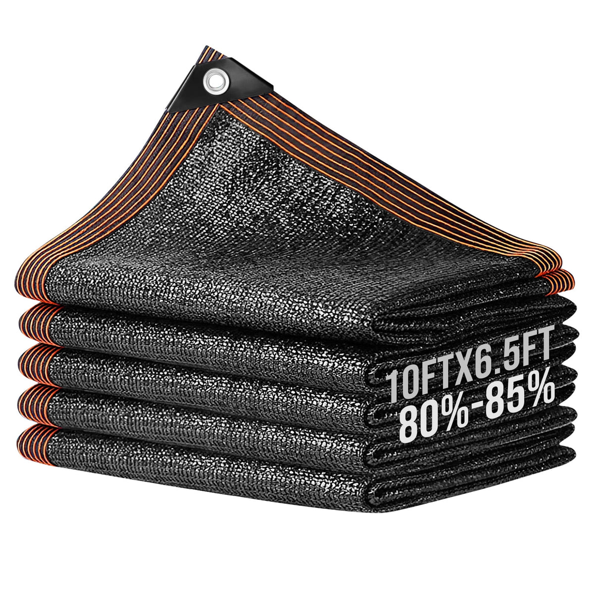 80% Shade Cloth 10x20FT Black Mesh P728