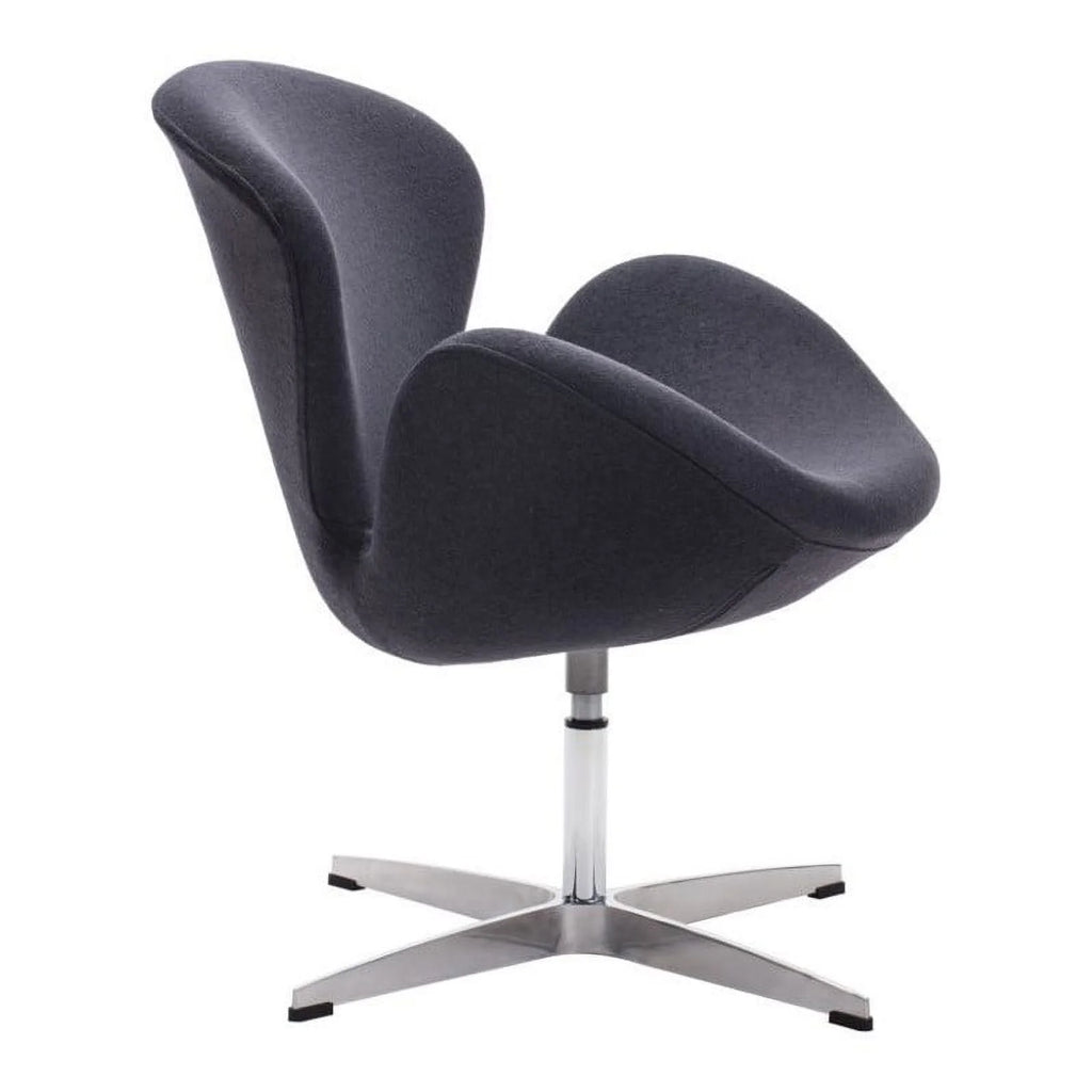 Gray Wood Occasional Chair R812