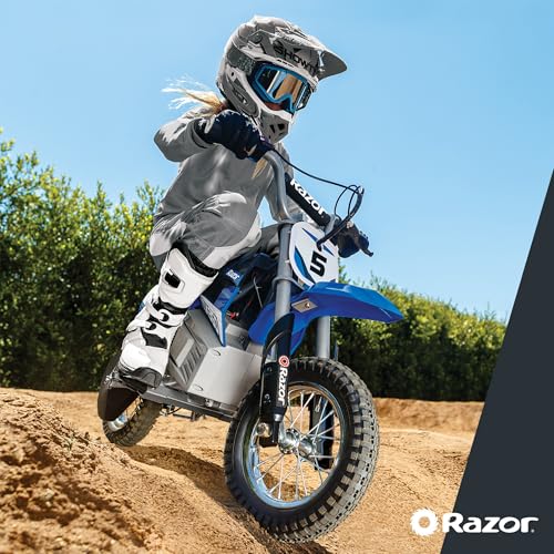 Blue Electric Motocross Bike M433