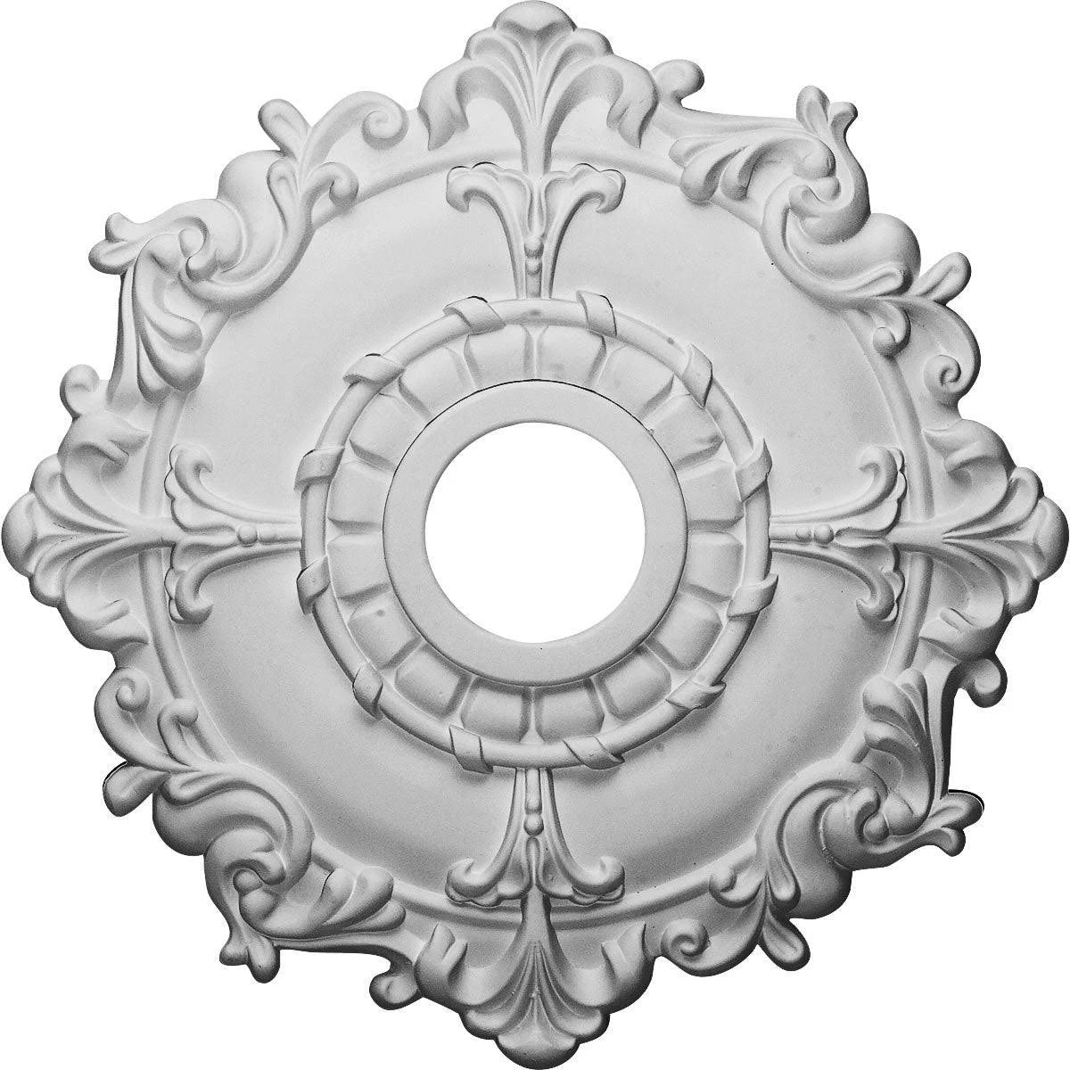 Hand-Painted Cherry Ceiling Medallion E539