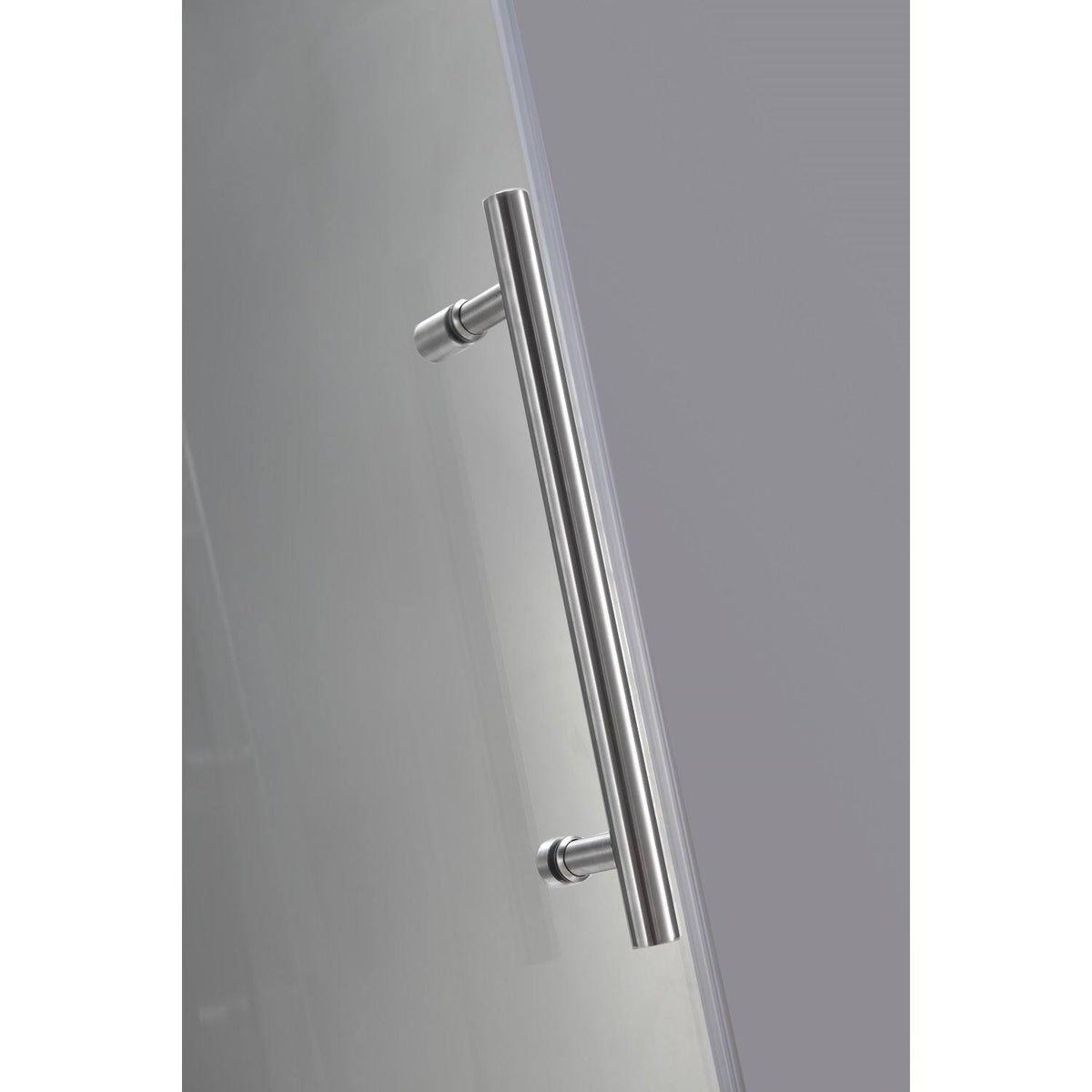 Stainless Steel Frameless Neo-Angle Shower Enclosure U754