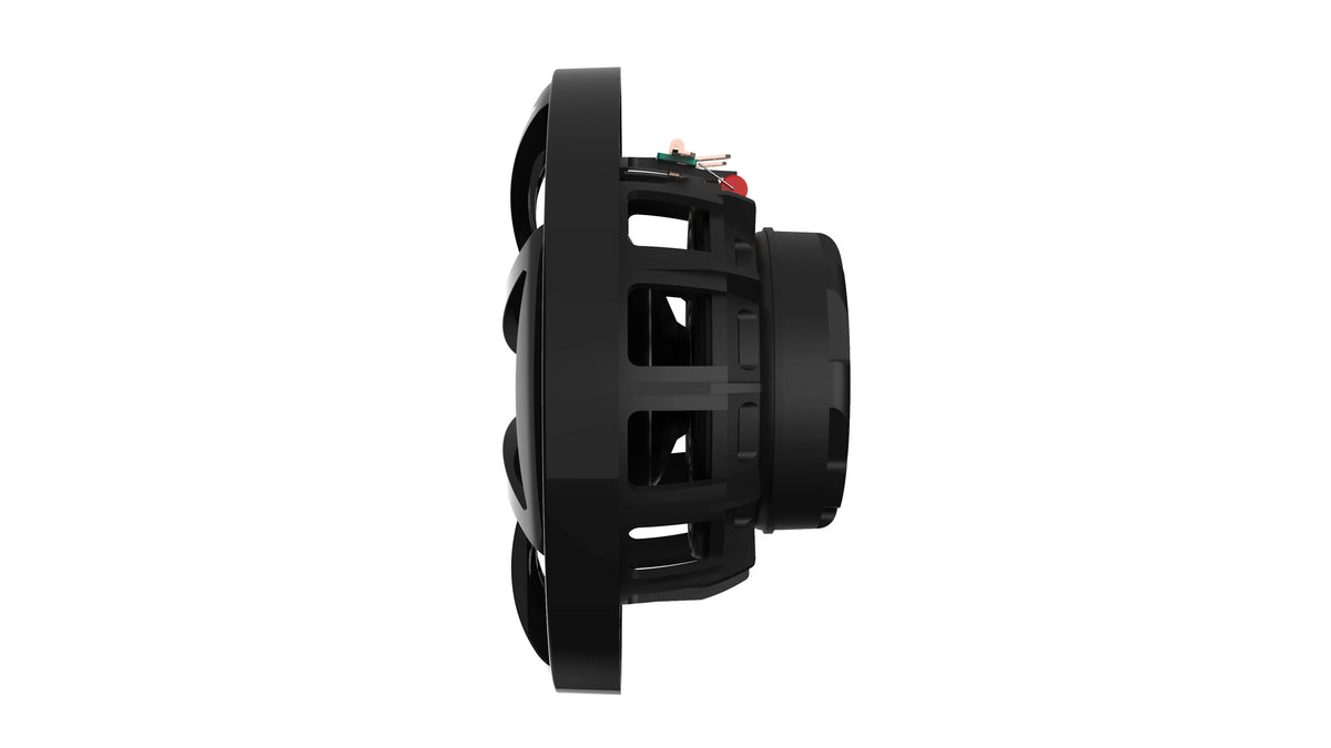 Marine AM/FM/BT Stereo with 6.5" Marine Coaxial Speakers, Black Grill X6008