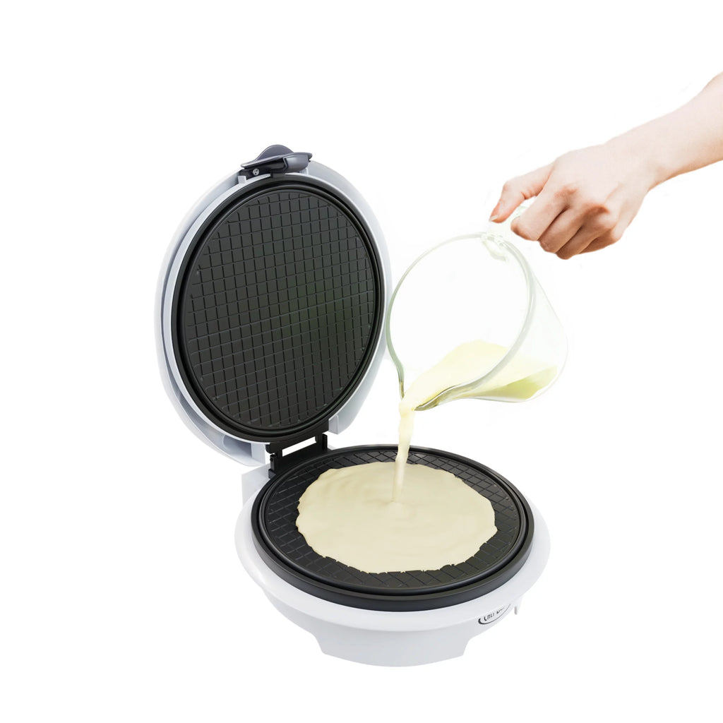 White Electric Nonstick Waffle Cone Maker P365321