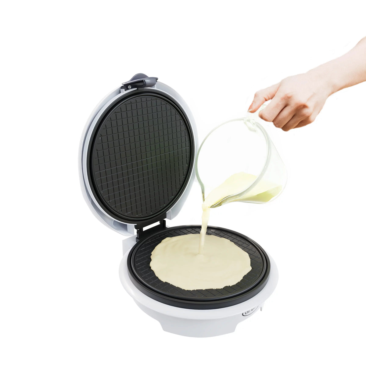 White Electric Nonstick Waffle Cone Maker P365321