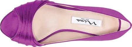 Wide Width Satin Pump A802980