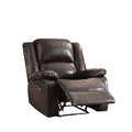 Leather Match Manual Home Theater Recliner T445