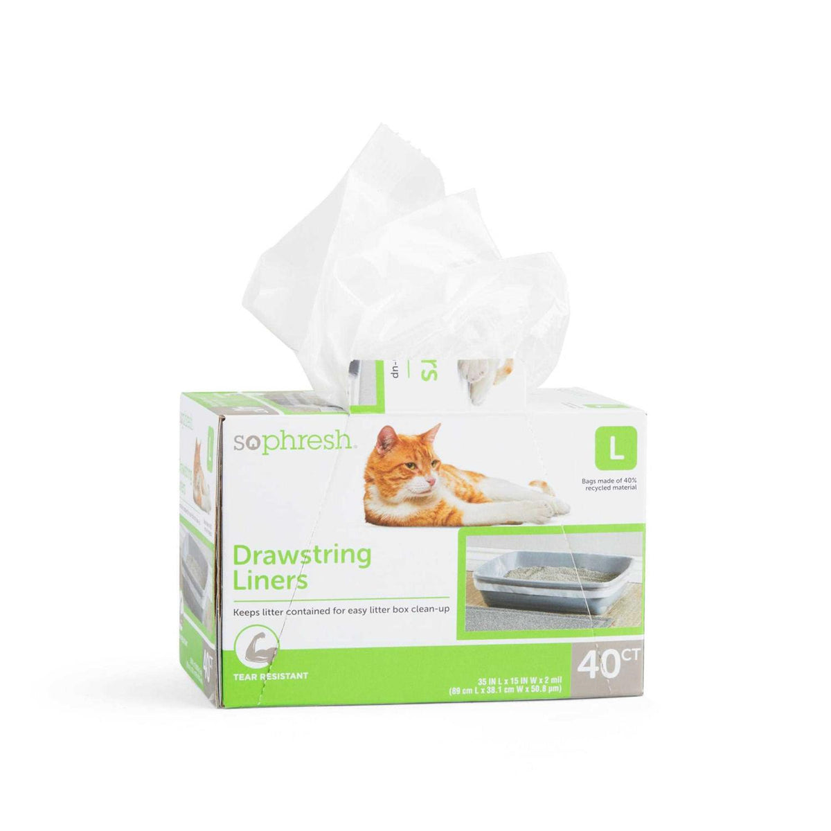 Drawstring Cat Litter Box Liners H473080