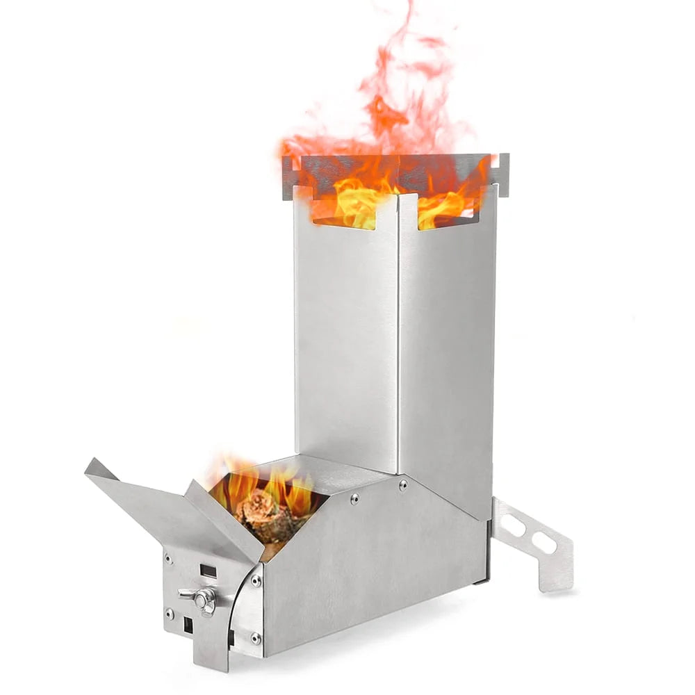 Stainless Steel Collapsible Camp Stove J342