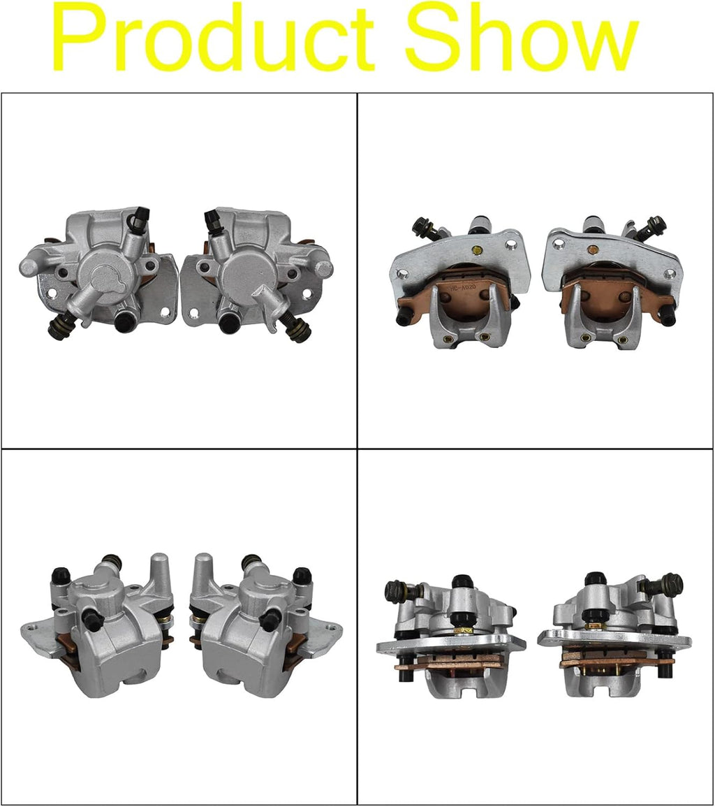 Front Brake Caliper Set with Pads A3504
