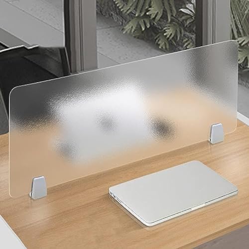 Acrylic Free Standing Privacy Screen, 80x30cm M928