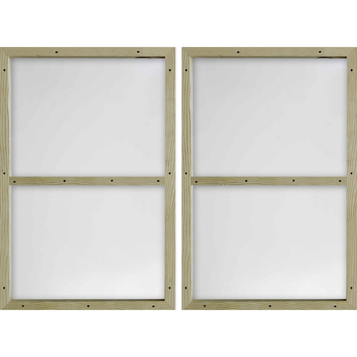 Blue Verticals Diptych - 48 x 36 E8136