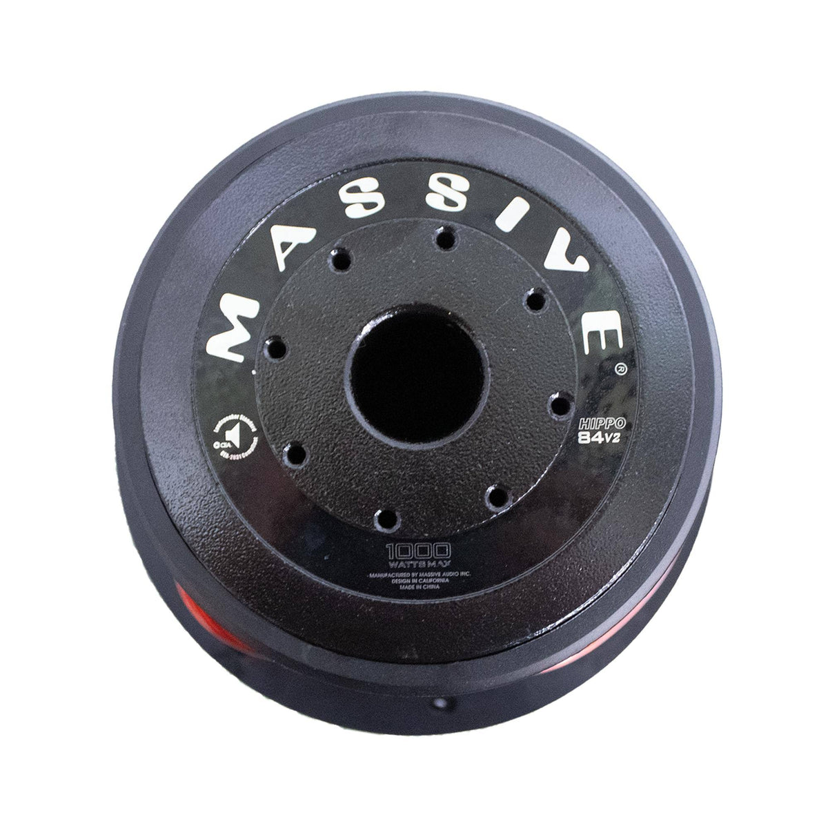 8x22 inch 500 Watts RMS Dual 4 Ohm Car Audio Subwoofer P483832