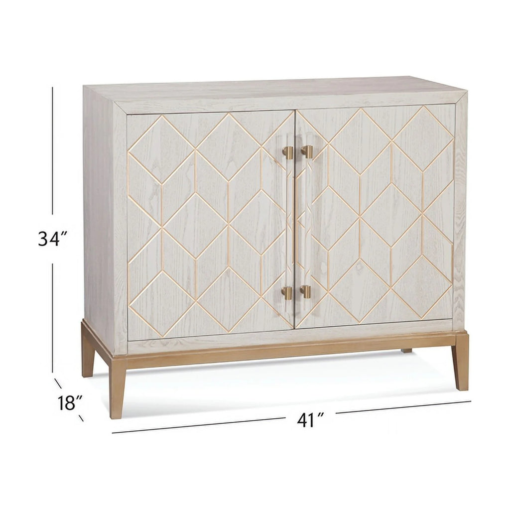 White Wood Bar Cabinet V695202