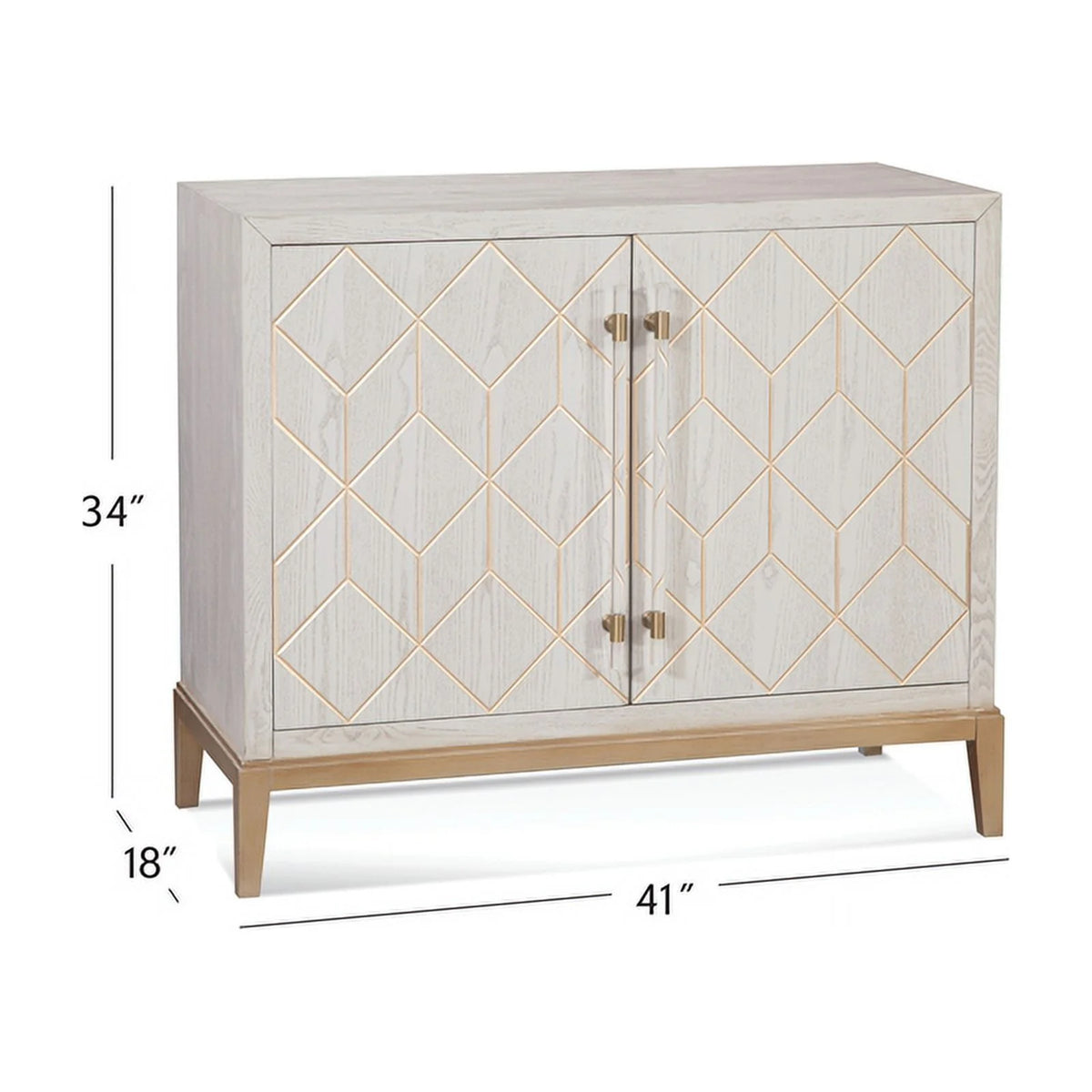 White Wood Bar Cabinet V695202