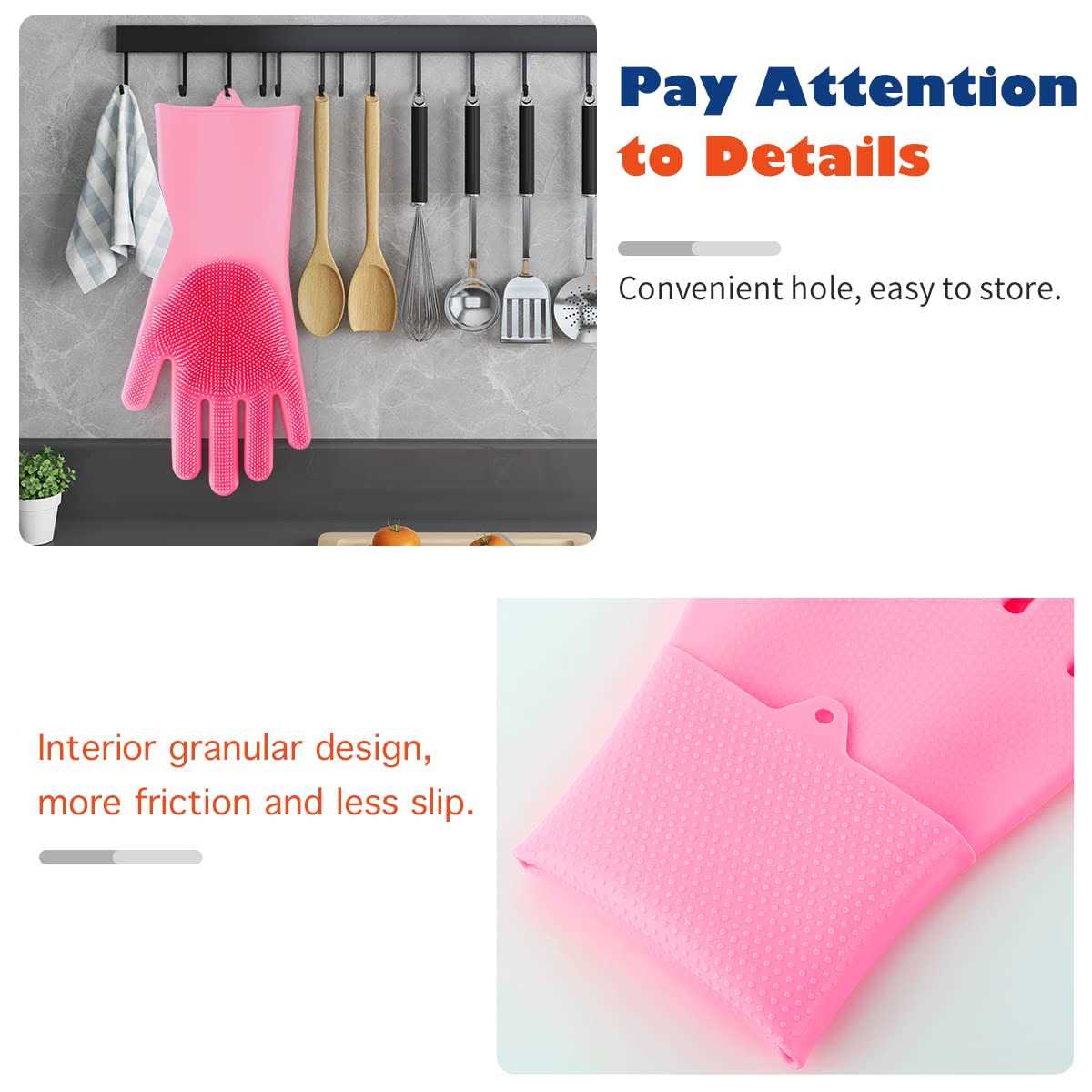 Pet Grooming Gloves A69210