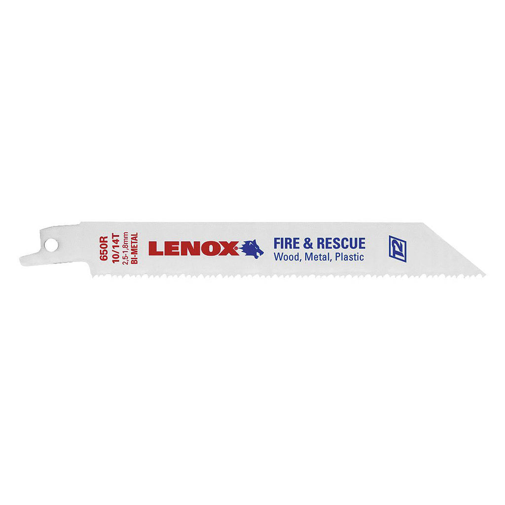 25 Pk 6 in Reciprocating Saw Blade S9298