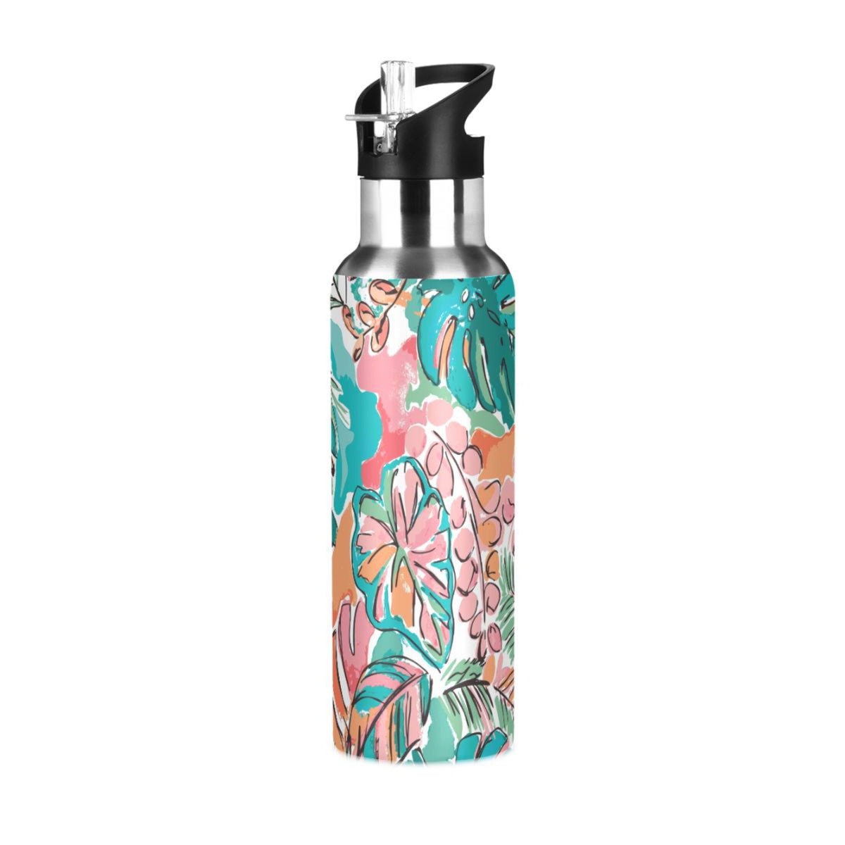 Stainless Steel Insulated Water Bottle with Straw Lid N133839