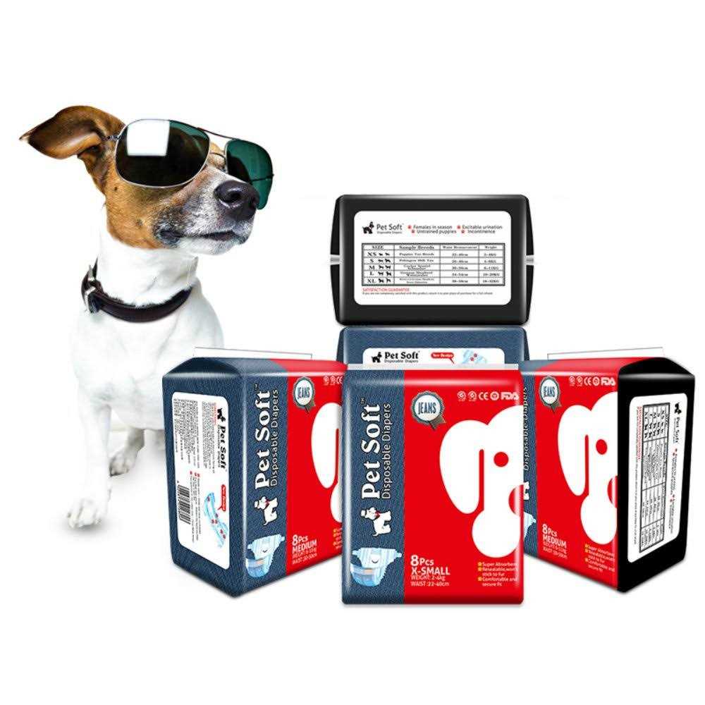 Soft Female Disposable Dog Diapers D254