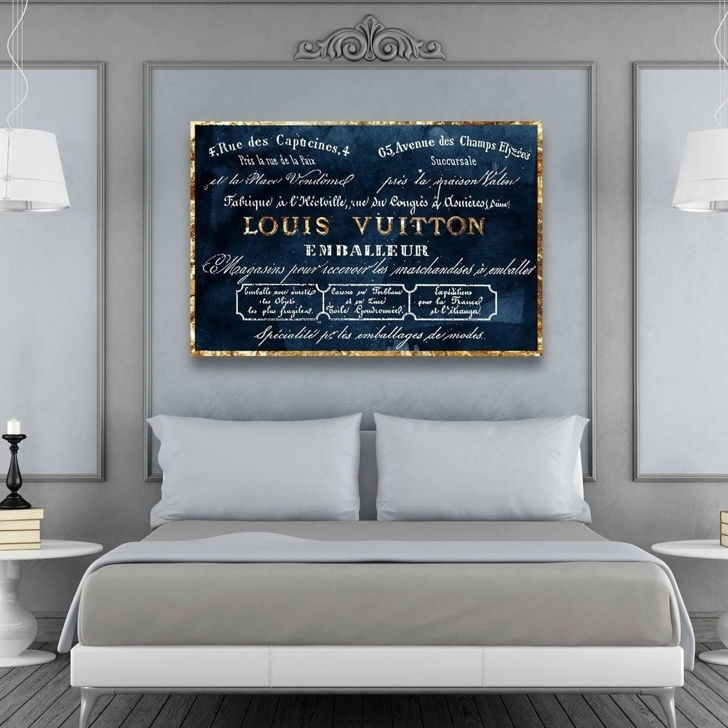 Navy Canvas Art H76413