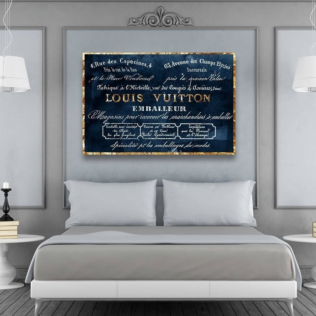Navy Canvas Art H76413