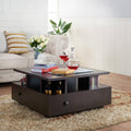 Espresso Storage Coffee Table Q511