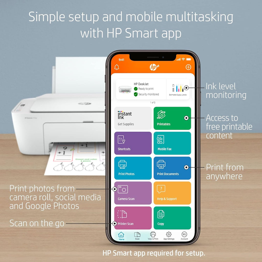 Wireless All-in-One Color Inkjet Printer V1555