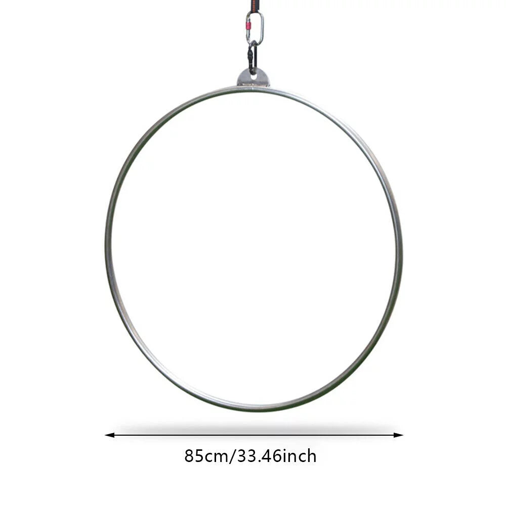 33.5" Yoga Ring Aerial Lyra Hoop Gymnastic Equipment V60514