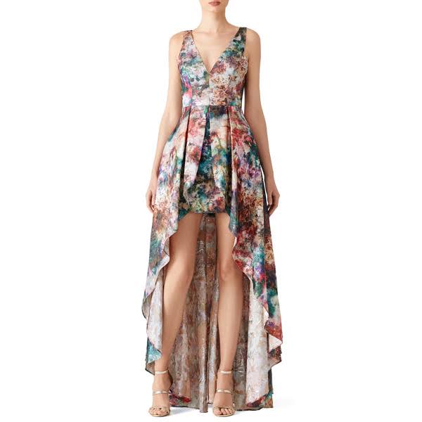 High Low Gown D929