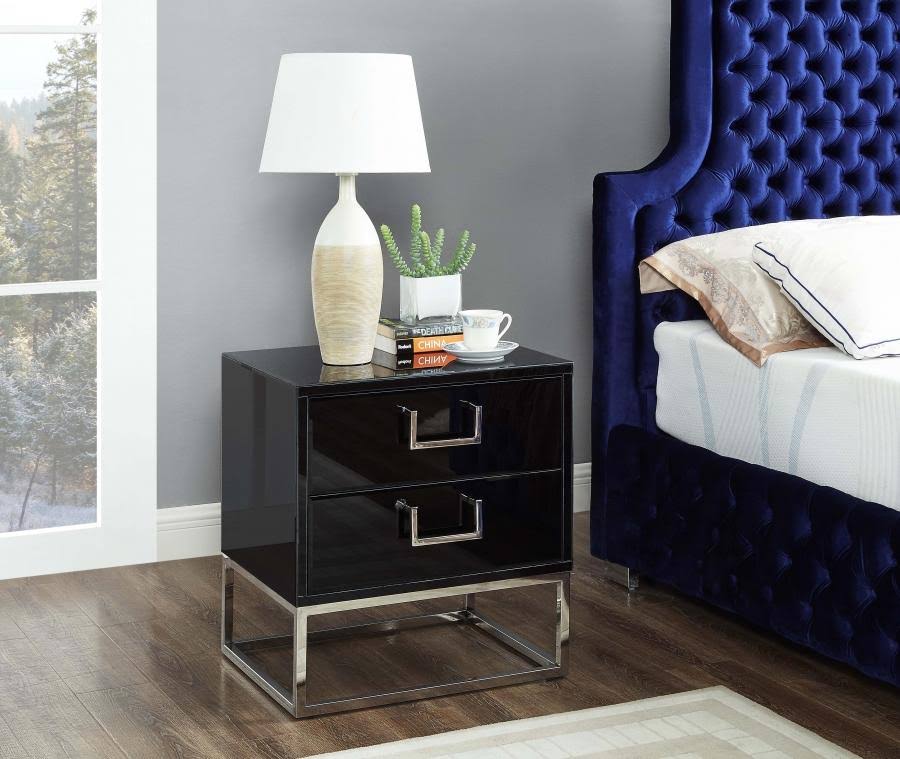 White Gold Nova Side Table K9349